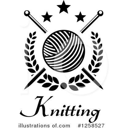 Royalty-Free (RF) Knitting Clipart Illustration by Vector Tradition SM - Stock Sample #1258527