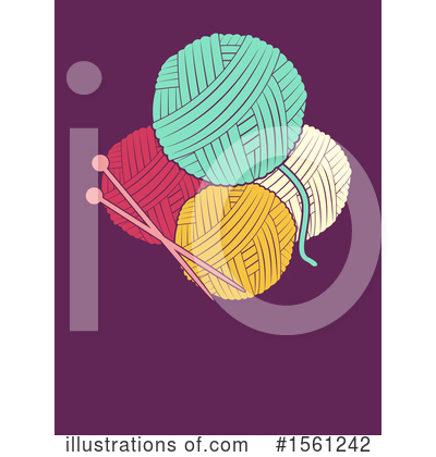 Royalty-Free (RF) Knitting Clipart Illustration by BNP Design Studio - Stock Sample #1561242