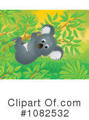 Koala Clipart #1082532 by Alex Bannykh