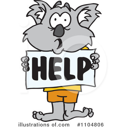 Helpless Clipart #1104806 by Dennis Holmes Designs