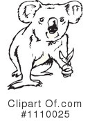 Koala Clipart #1110025 by Dennis Holmes Designs