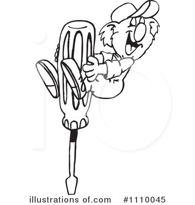Mechanic Clipart #1110045 by Dennis Holmes Designs