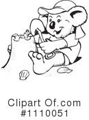 Koala Clipart #1110051 by Dennis Holmes Designs