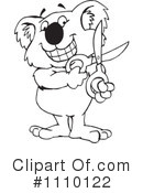 Koala Clipart #1110122 by Dennis Holmes Designs