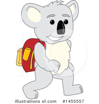 Royalty-Free (RF) Koala Clipart Illustration by Mascot Junction - Stock Sample #1455557