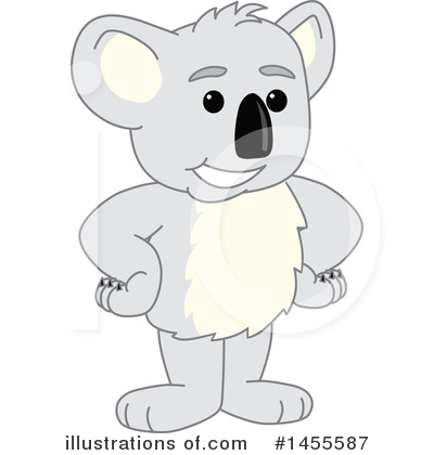Royalty-Free (RF) Koala Clipart Illustration by Mascot Junction - Stock Sample #1455587