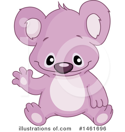 Royalty-Free (RF) Koala Clipart Illustration by yayayoyo - Stock Sample #1461696