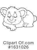 Koala Clipart #1631026 by visekart