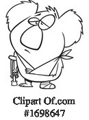 Koala Clipart #1698647 by toonaday