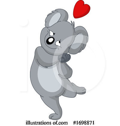 Royalty-Free (RF) Koala Clipart Illustration by yayayoyo - Stock Sample #1698871