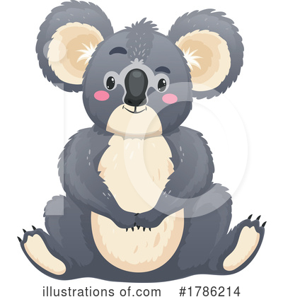 Koala Clipart #1786214 by Vector Tradition SM
