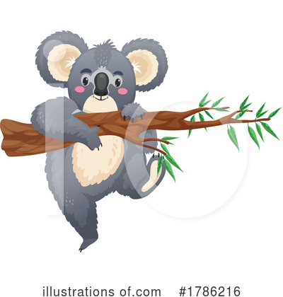 Royalty-Free (RF) Koala Clipart Illustration by Vector Tradition SM - Stock Sample #1786216