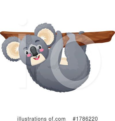 Koala Clipart #1786220 by Vector Tradition SM