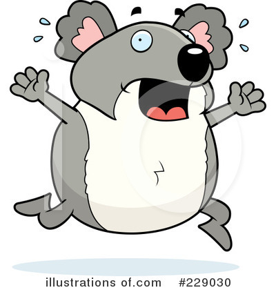 Royalty-Free (RF) Koala Clipart Illustration by Cory Thoman - Stock Sample #229030