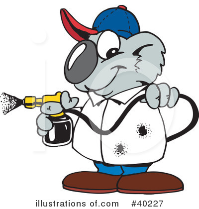 Royalty-Free (RF) Koala Clipart Illustration by Dennis Holmes Designs - Stock Sample #40227