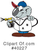 Koala Clipart #40227 by Dennis Holmes Designs