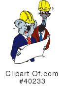 Koala Clipart #40233 by Dennis Holmes Designs