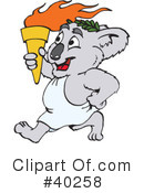 Koala Clipart #40258 by Dennis Holmes Designs