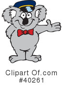 Koala Clipart #40261 by Dennis Holmes Designs