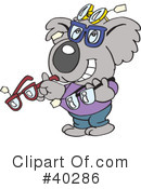 Koala Clipart #40286 by Dennis Holmes Designs