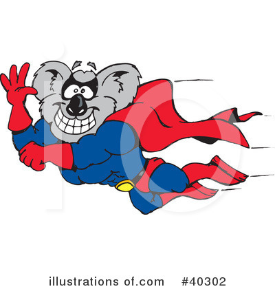 Super Hero Clipart #40302 by Dennis Holmes Designs