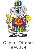 Koala Clipart #40304 by Dennis Holmes Designs