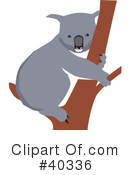 Koala Clipart #40336 by Dennis Holmes Designs