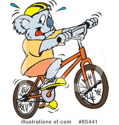 Royalty-Free (RF) Koala Clipart Illustration by Dennis Holmes Designs - Stock Sample #65441