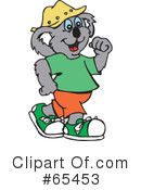 Koala Clipart #65453 by Dennis Holmes Designs