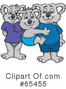 Koala Clipart #65455 by Dennis Holmes Designs