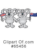 Koala Clipart #65456 by Dennis Holmes Designs