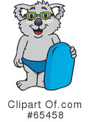 Koala Clipart #65458 by Dennis Holmes Designs