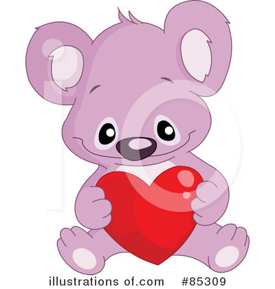 Royalty-Free (RF) Koala Clipart Illustration by yayayoyo - Stock Sample #85309