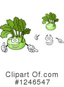 Kohlrabi Clipart #1246547 by Vector Tradition SM