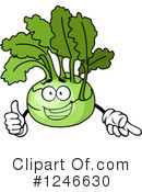 Kohlrabi Clipart #1246630 by Vector Tradition SM