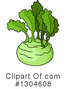 Kohlrabi Clipart #1304608 by Vector Tradition SM