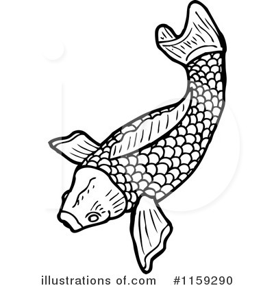 Koi Clipart #1159290 by lineartestpilot