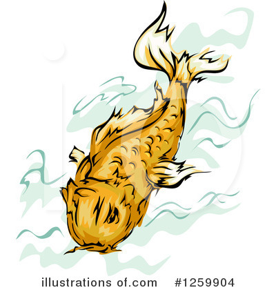 Royalty-Free (RF) Koi Clipart Illustration by BNP Design Studio - Stock Sample #1259904