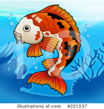 Koi Fish Clipart #221237 by visekart