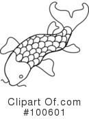 Koi Fish Clipart #100601 by Pams Clipart