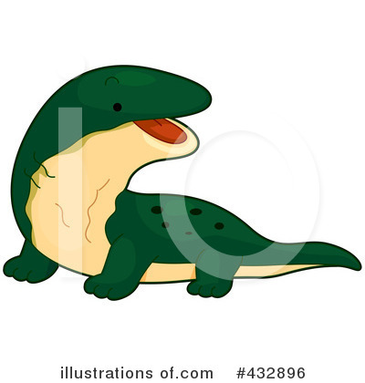 Royalty-Free (RF) Komodo Dragon Clipart Illustration by BNP Design Studio - Stock Sample #432896