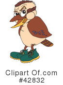 Kookaburra Clipart #42832 by Dennis Holmes Designs