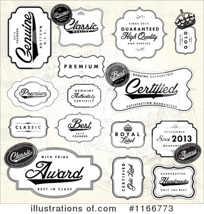 Labels Clipart #1166773 by BestVector