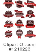 Label Clipart #1210223 by Vector Tradition SM