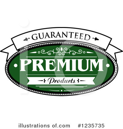Royalty-Free (RF) Label Clipart Illustration by Vector Tradition SM - Stock Sample #1235735