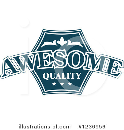 Royalty-Free (RF) Label Clipart Illustration by Vector Tradition SM - Stock Sample #1236956