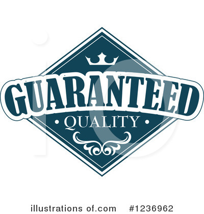 Guaranteed Clipart #1236962 by Vector Tradition SM