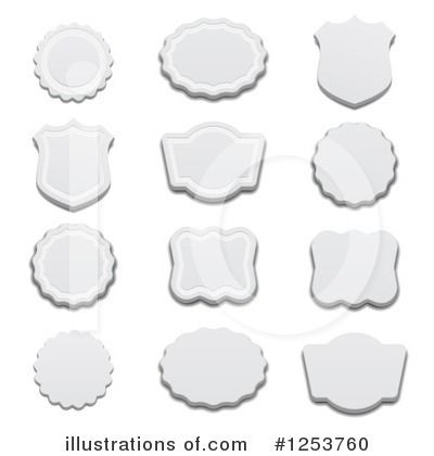 Royalty-Free (RF) Label Clipart Illustration by vectorace - Stock Sample #1253760