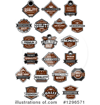 Royalty-Free (RF) Label Clipart Illustration by Vector Tradition SM - Stock Sample #1296571