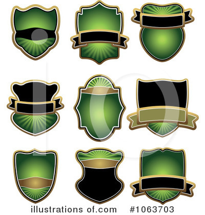Royalty-Free (RF) Labels Clipart Illustration by Vector Tradition SM - Stock Sample #1063703